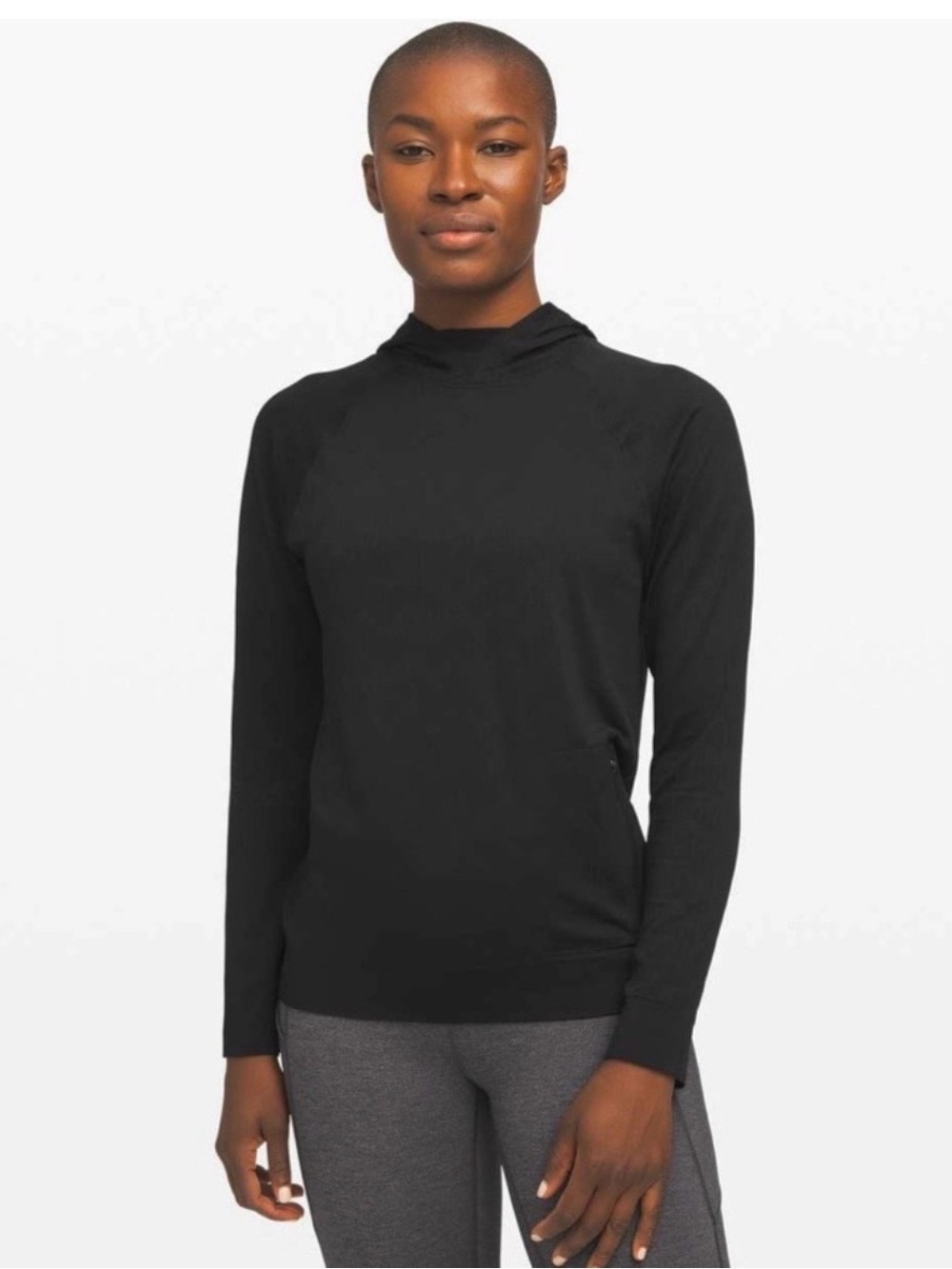 NWOT Lululemon RestLess Hoodie *Relaxed Thick Tee, Black, Size Medium